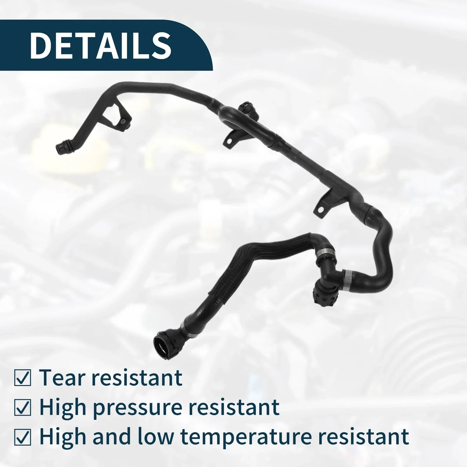 4-Way Water Hose Assembly 3.0L for BMW 335i (2007-2010)