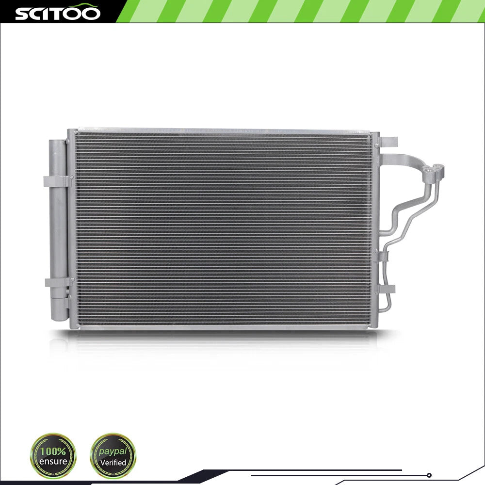 Aluminum AC Condenser 4519 for Hyundai Elantra (2014–2016) & Kia Forte (2017–2018)