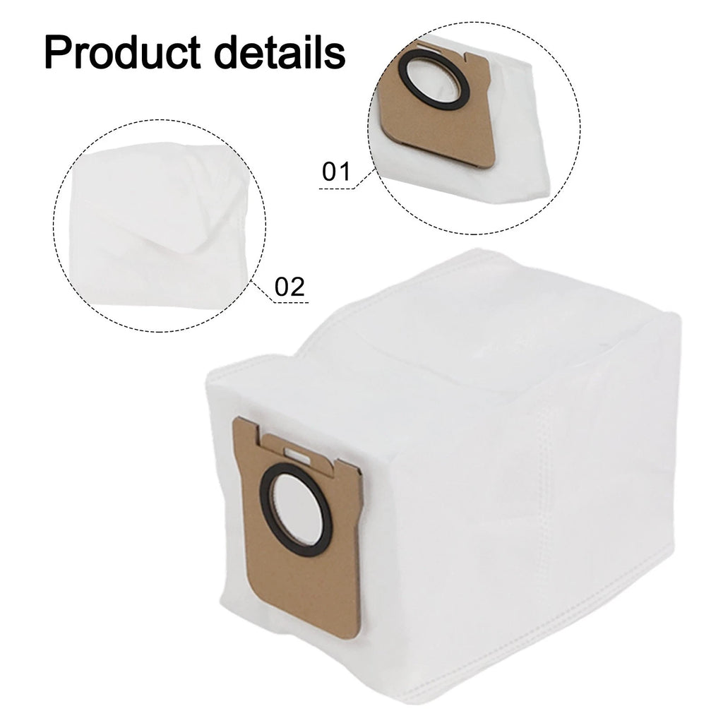 10 Count Compatible Replacement Bags for Mijia M40 D110CN M40S OV31CN