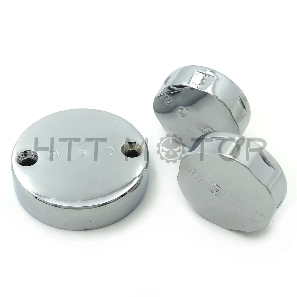 Chrome Fluid Reservoir Cap for Ducati Monster/SportClassic/Superbike/SuperSport (N/A)