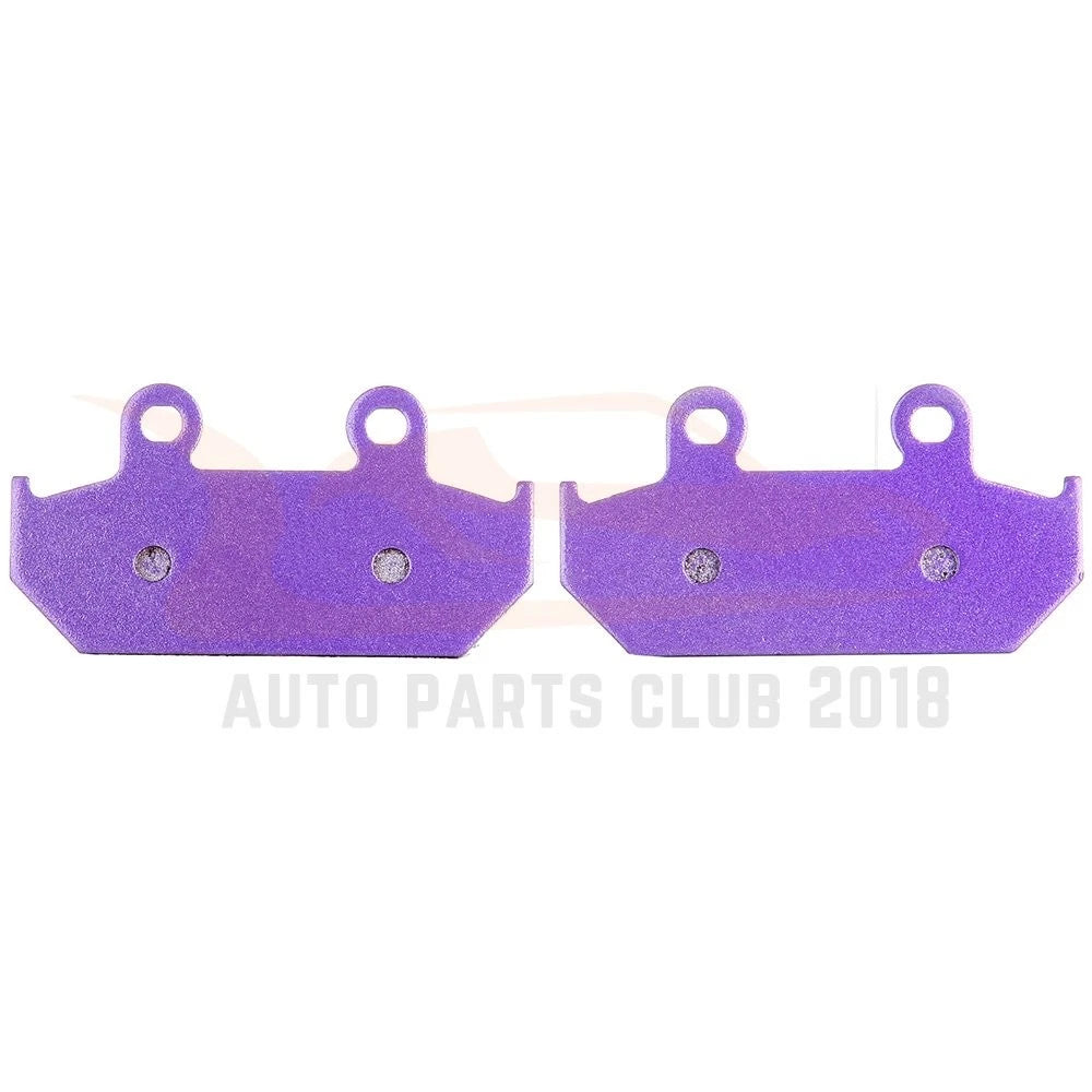 Front & Rear Carbon Fiber Brake Pads for Honda GL1500I Interstate (1993)