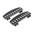 Black Rider Driver Footboard Inserts for Harley Touring Street Glide (1986–2023)