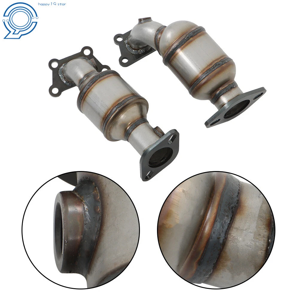 Set of 2 Front Catalytic Converters for GMC Terrain SLT SLE (2010–2012)