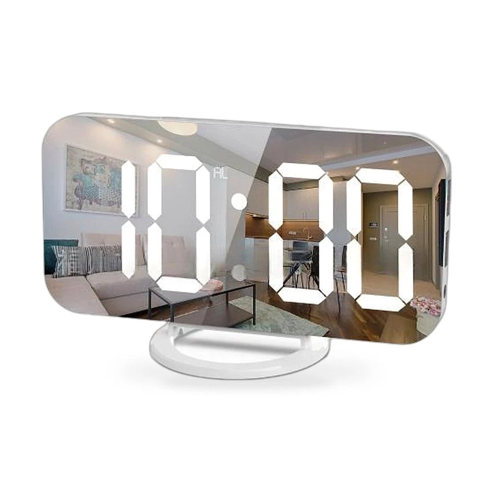 Digital Alarm Clock with LED Display and Snooze Function