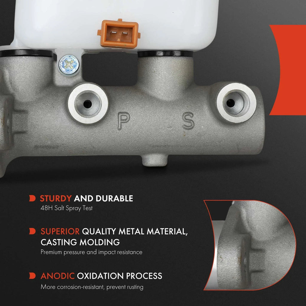 Brake Master Cylinder with Reservoir & Sensor for Hyundai Sonata (2006–2010)