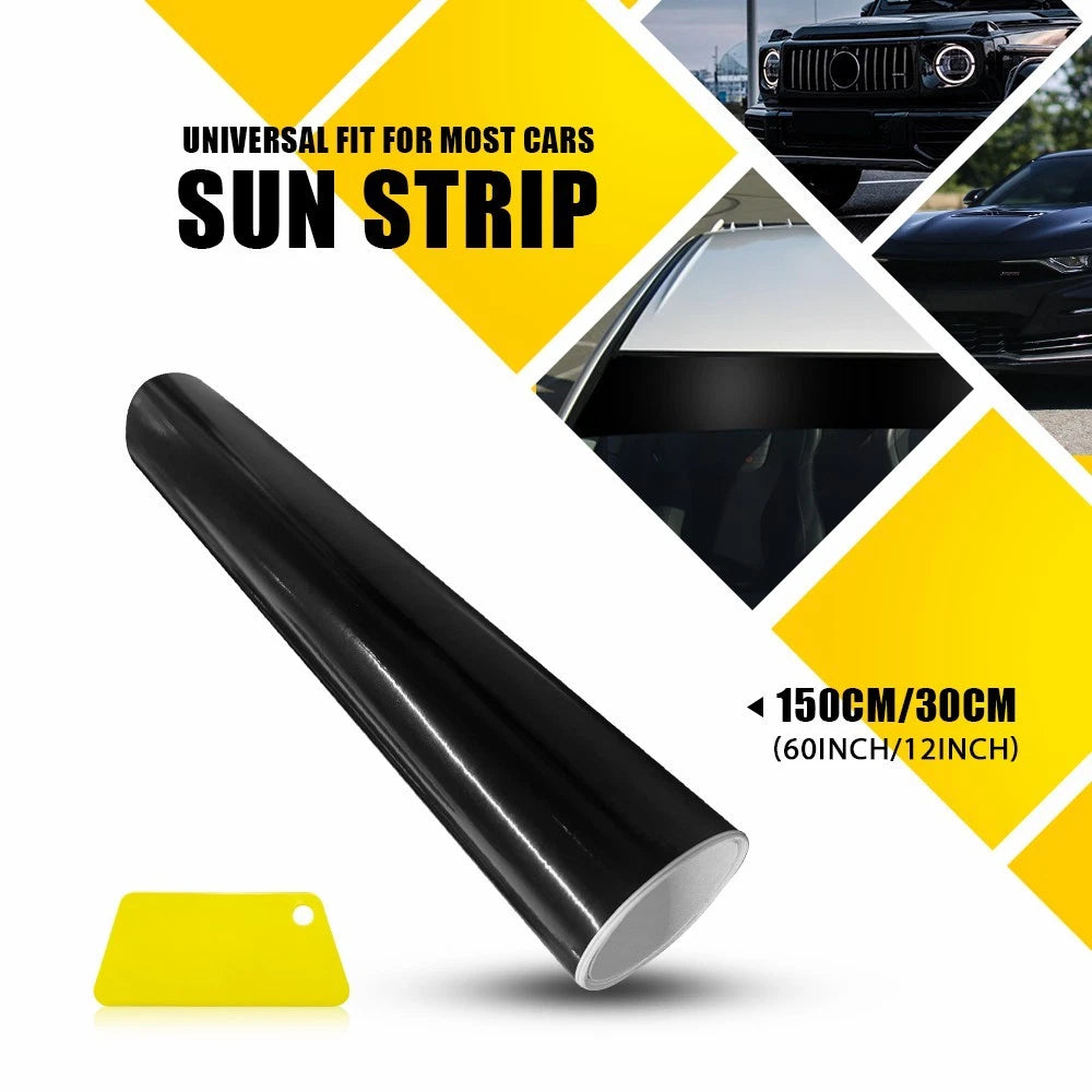 60x12'' Car Window Tint Vinyl Strip for Universal Use