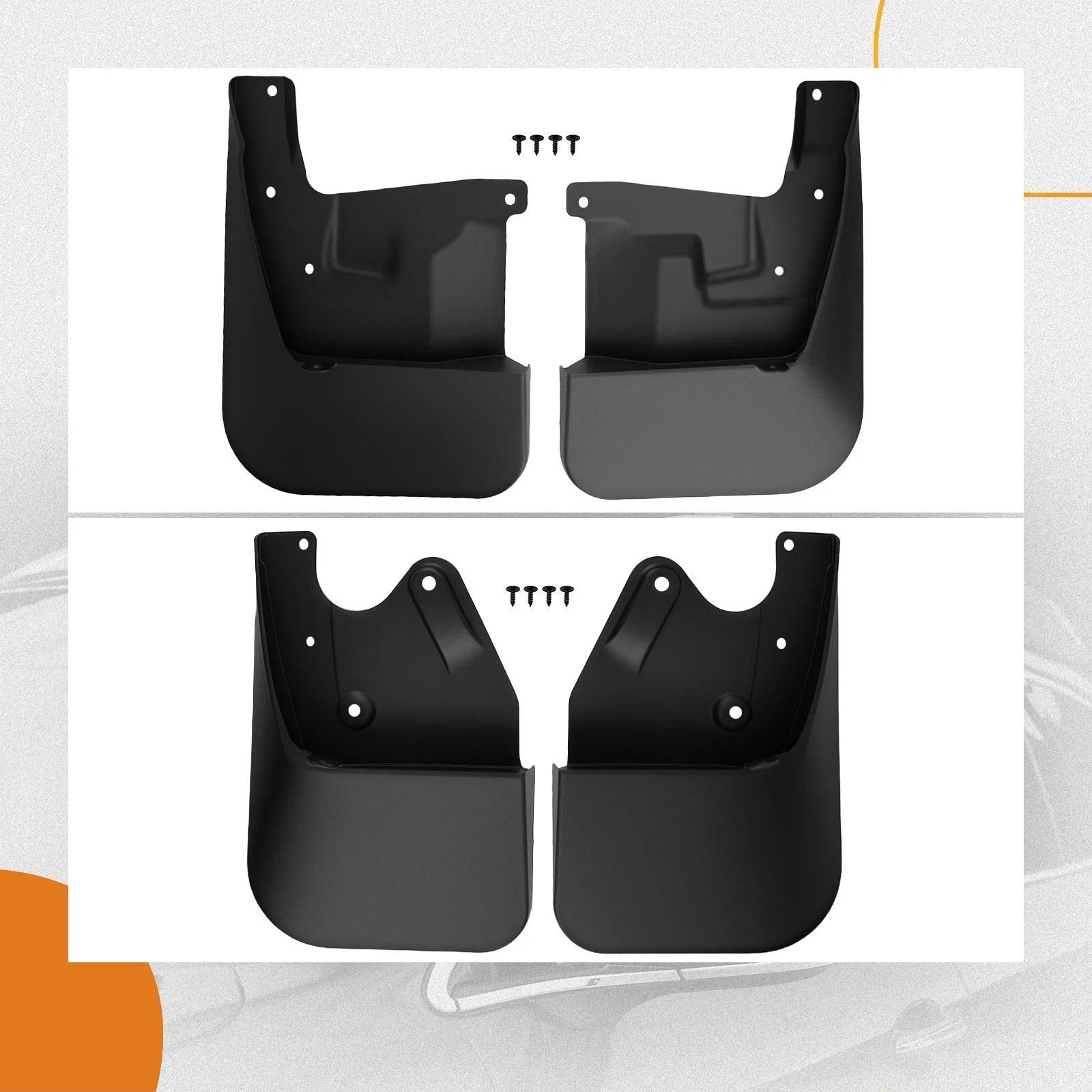Mud Flaps Set for Toyota Tundra (2022–2025) 76622-0C080