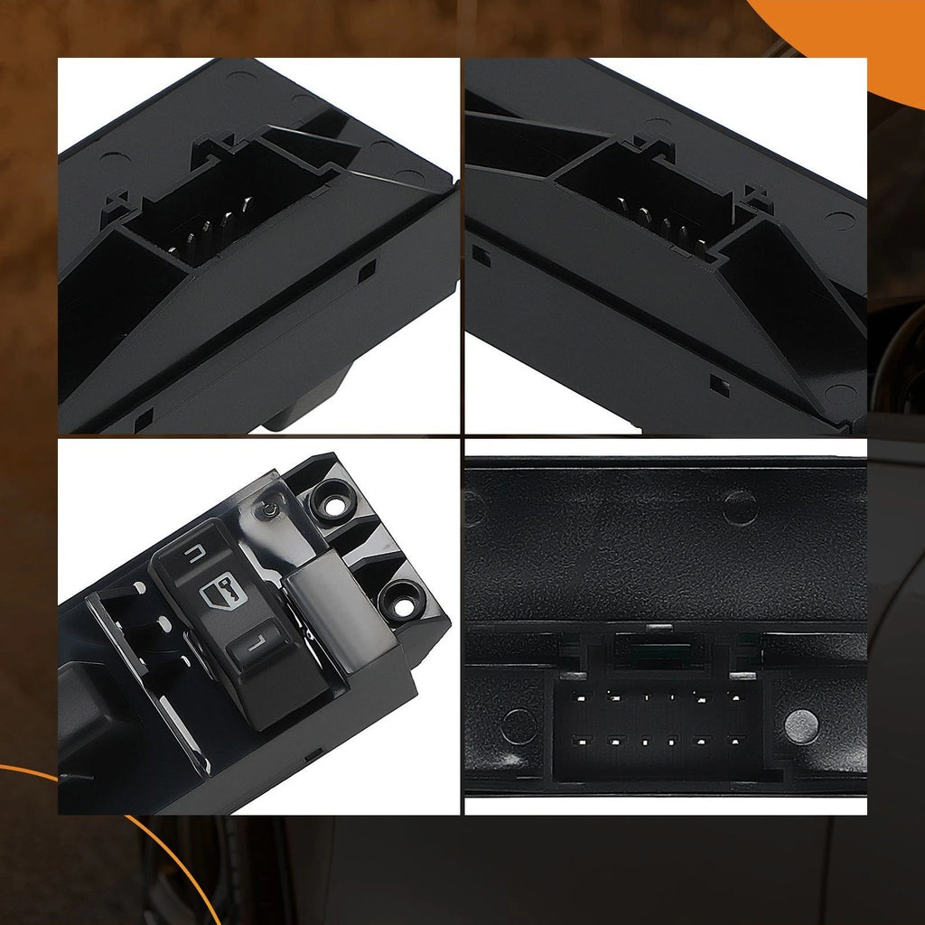 Power Window Door Lock Switch for Chevy Silverado GMC Sierra (2000–2002) 15753935