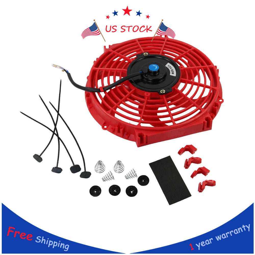 10 Inch Electric Radiator Fan for Universal Fit (12V)