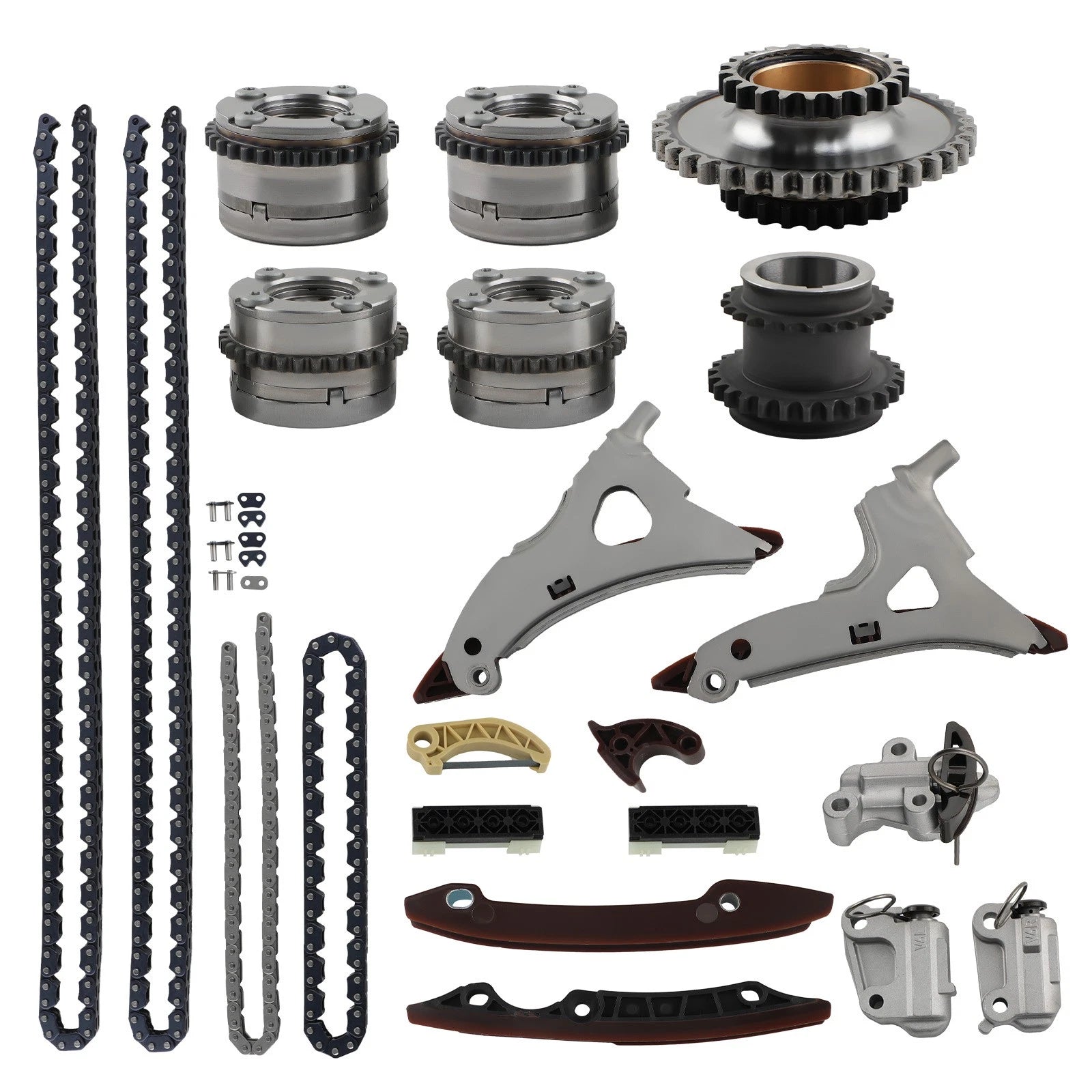 Camshaft Adjuster Timing Chain Kit for Mercedes Benz M276 AMG (2010–2016)