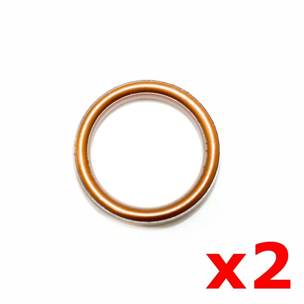 2X 32mm Copper Exhaust Pipe Gasket for PIT PRO Quad 110cc 125cc