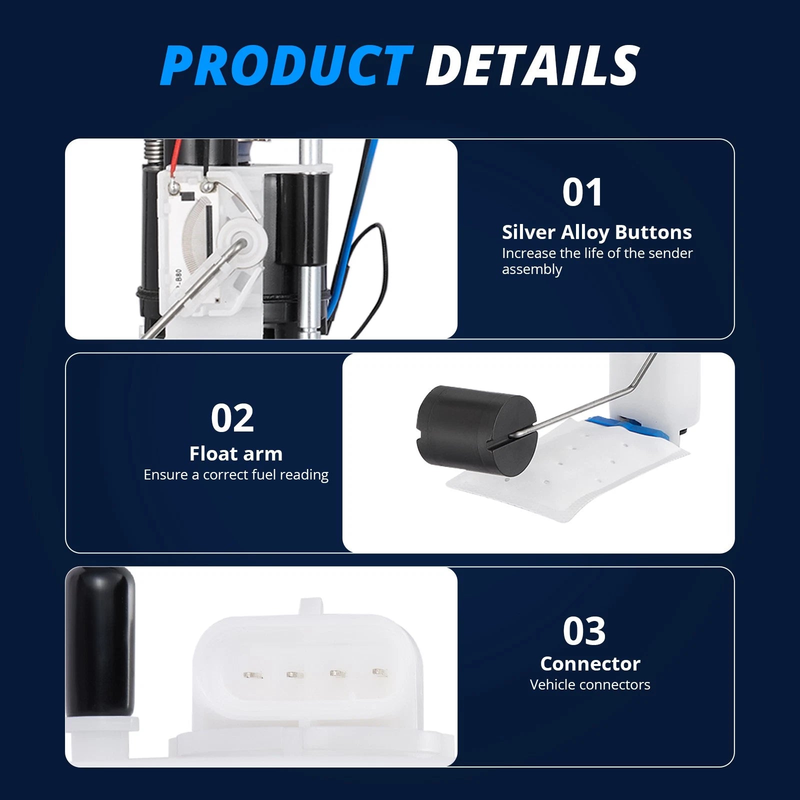 Electric Fuel Pump Assembly for Polaris Ranger Crew 570-4 (2016-2022)