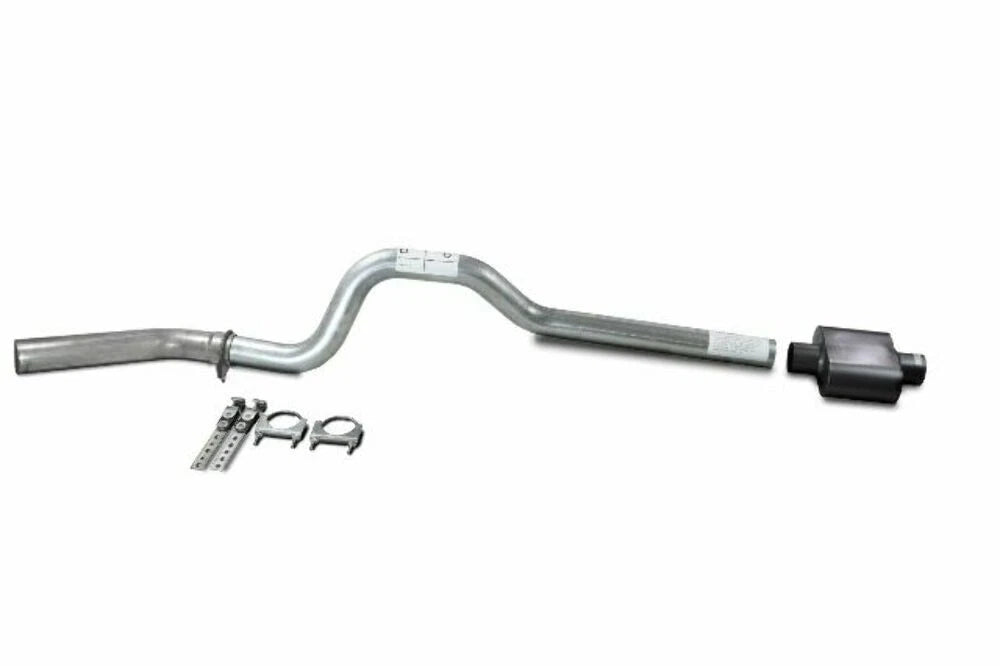 Single 3" Exhaust Kit for Chevy GMC 1500 (2019–2025) - 1 Chamber Muffler, Corner Exit