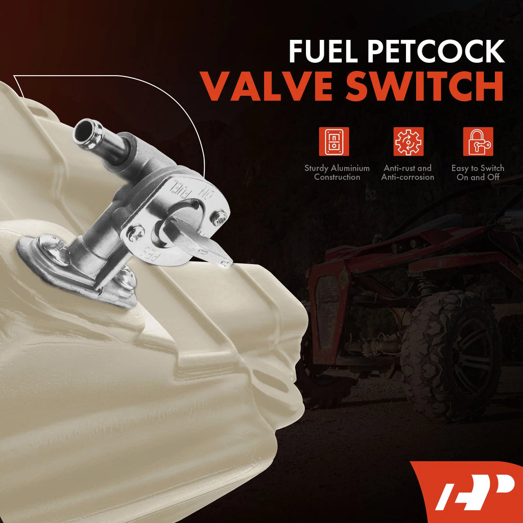 Beige Fuel Tank with Cap & Petcock for Honda FourTrax 300 (1988–2000)