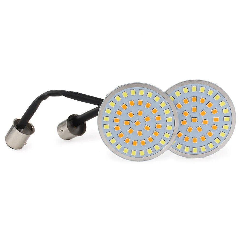 LED Turn Signal Light Bulb 48 LED for Harley Touring Softail