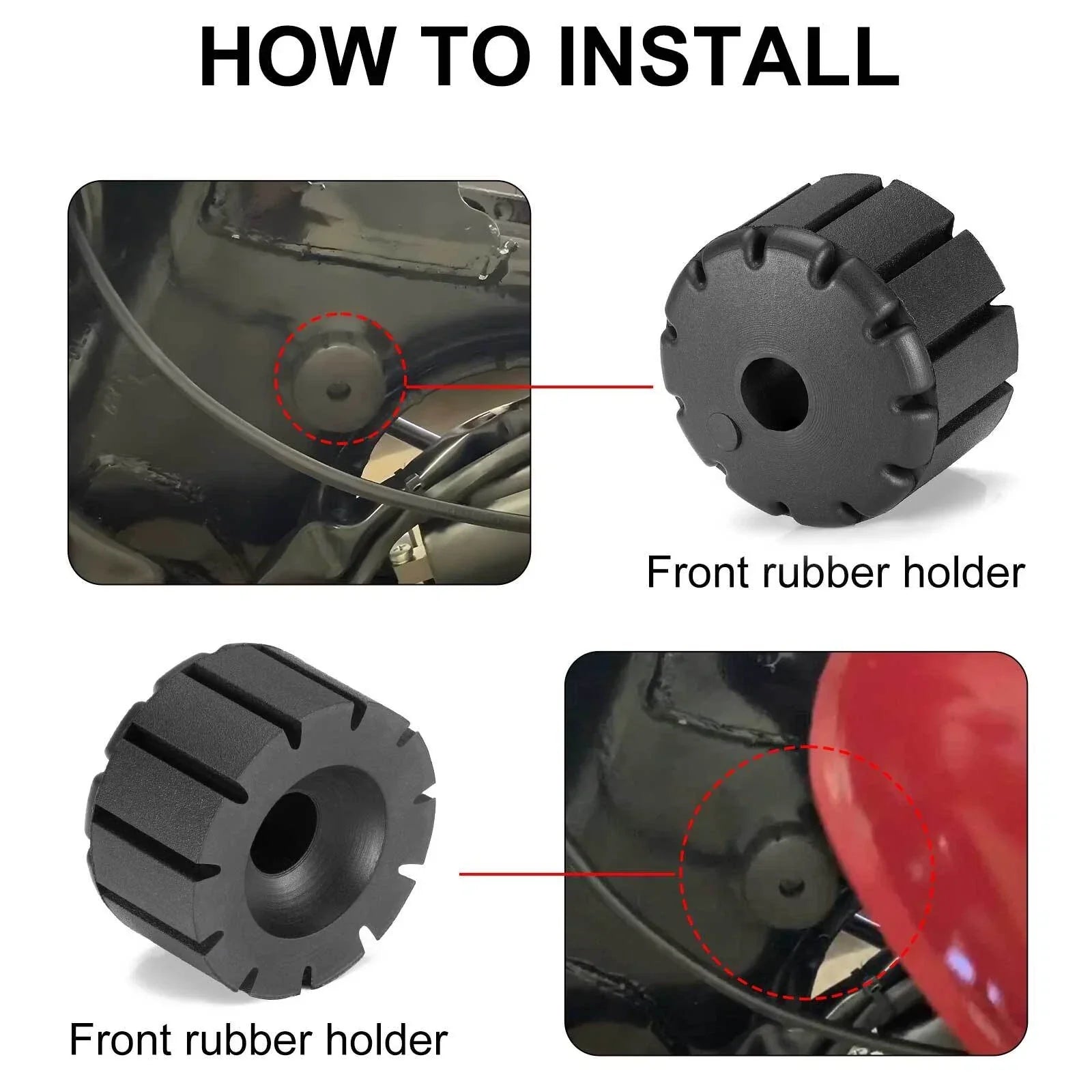 Fuel Tank Rubber Mount for Honda CB125/250/350/360/400/500/550/650