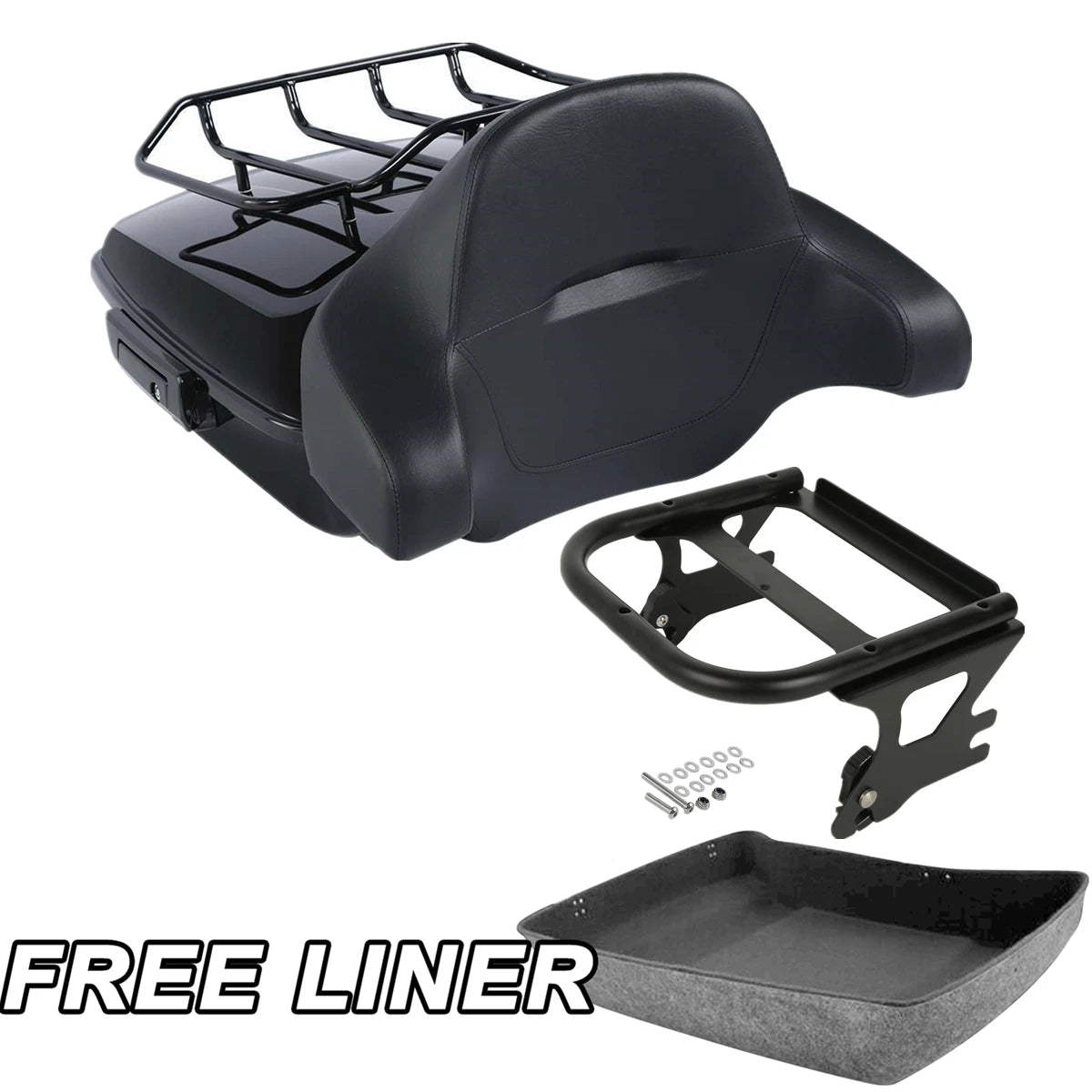 Trunk Pad Mount Rack for Harley Touring Glide (1997–2008)
