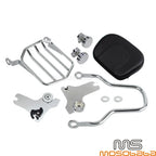 Backrest Sissy Bar & Luggage Rack for Harley Street Glide, Road King (2006-2023)