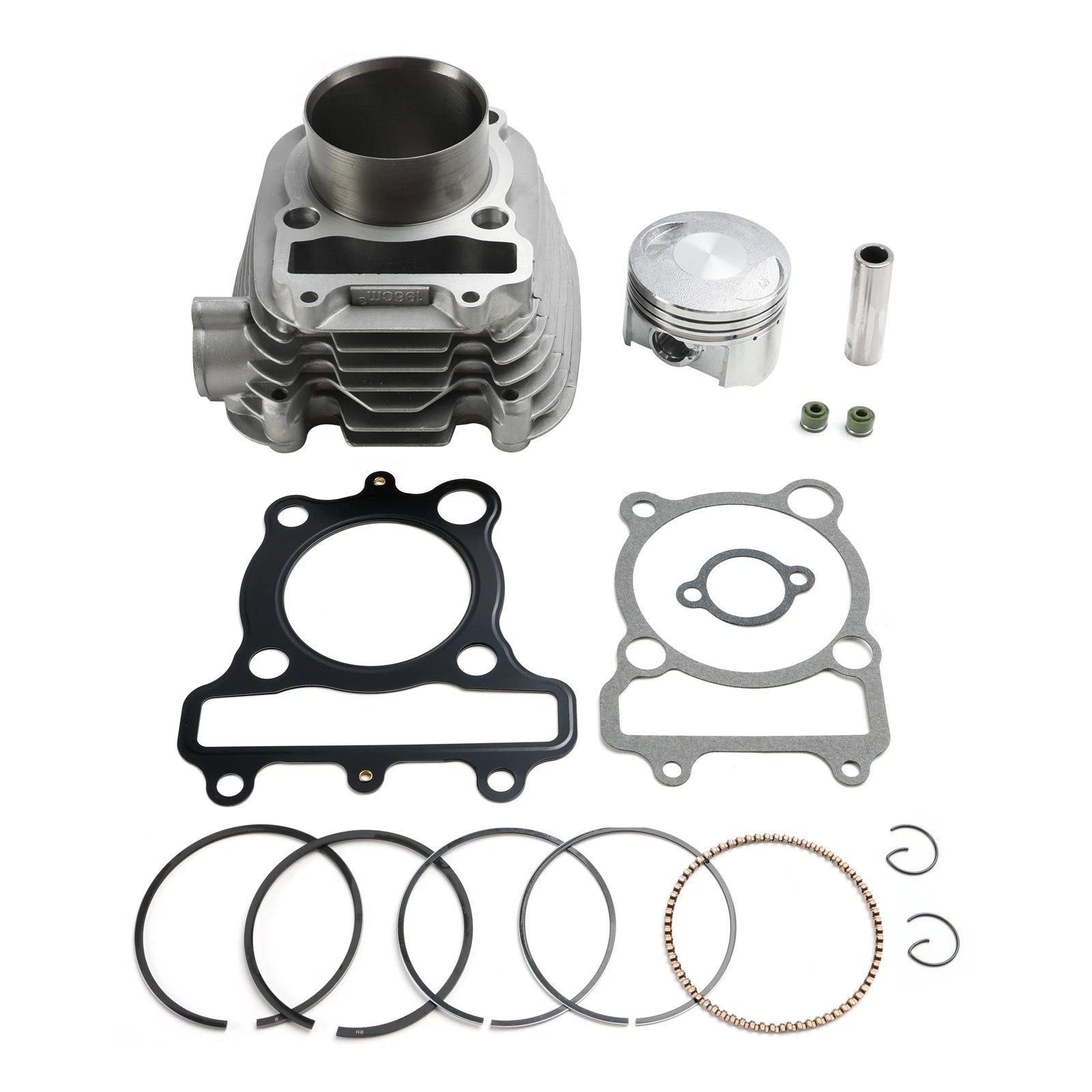 67mm Cylinder Jug Top End Piston Gaskets Kit for Yamaha YFM200 (1985–1989)