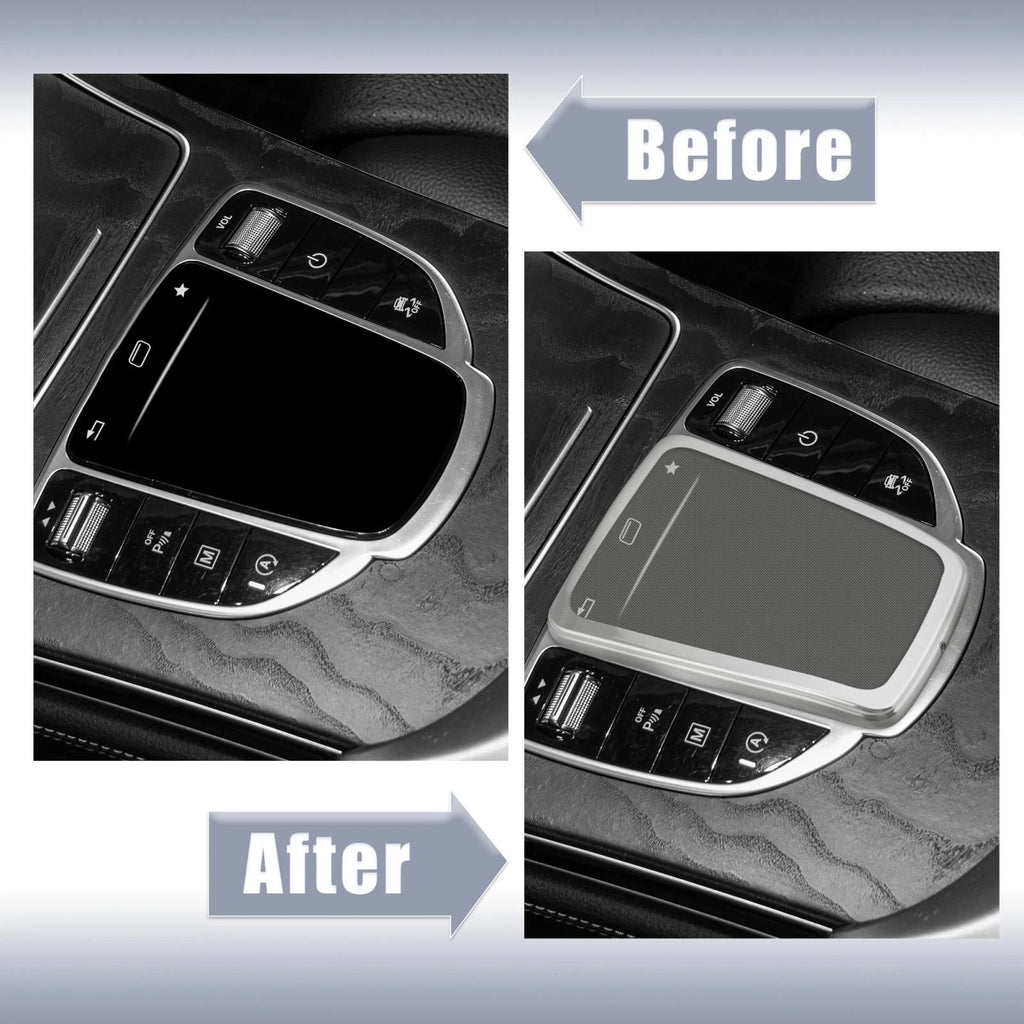 TPU Media Multimedia Protector Cover for Mercedes-Benz GLC (2016–2019) Silver
