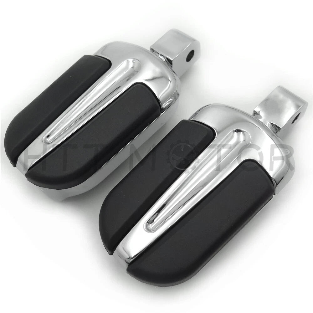 Slipstream Chrome Footpegs for Yamaha YZF-R6 R6S FZ6R (1999–2016)