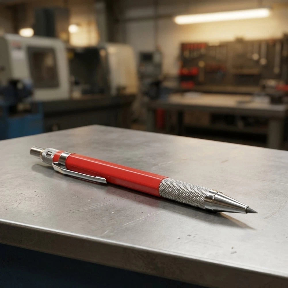 Welders Pencil Marker Pen Refills for (Oily Silver Streak)