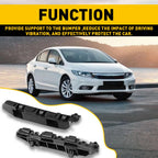Set of 2 Windshield Extensions for Motorcycle (Universal)