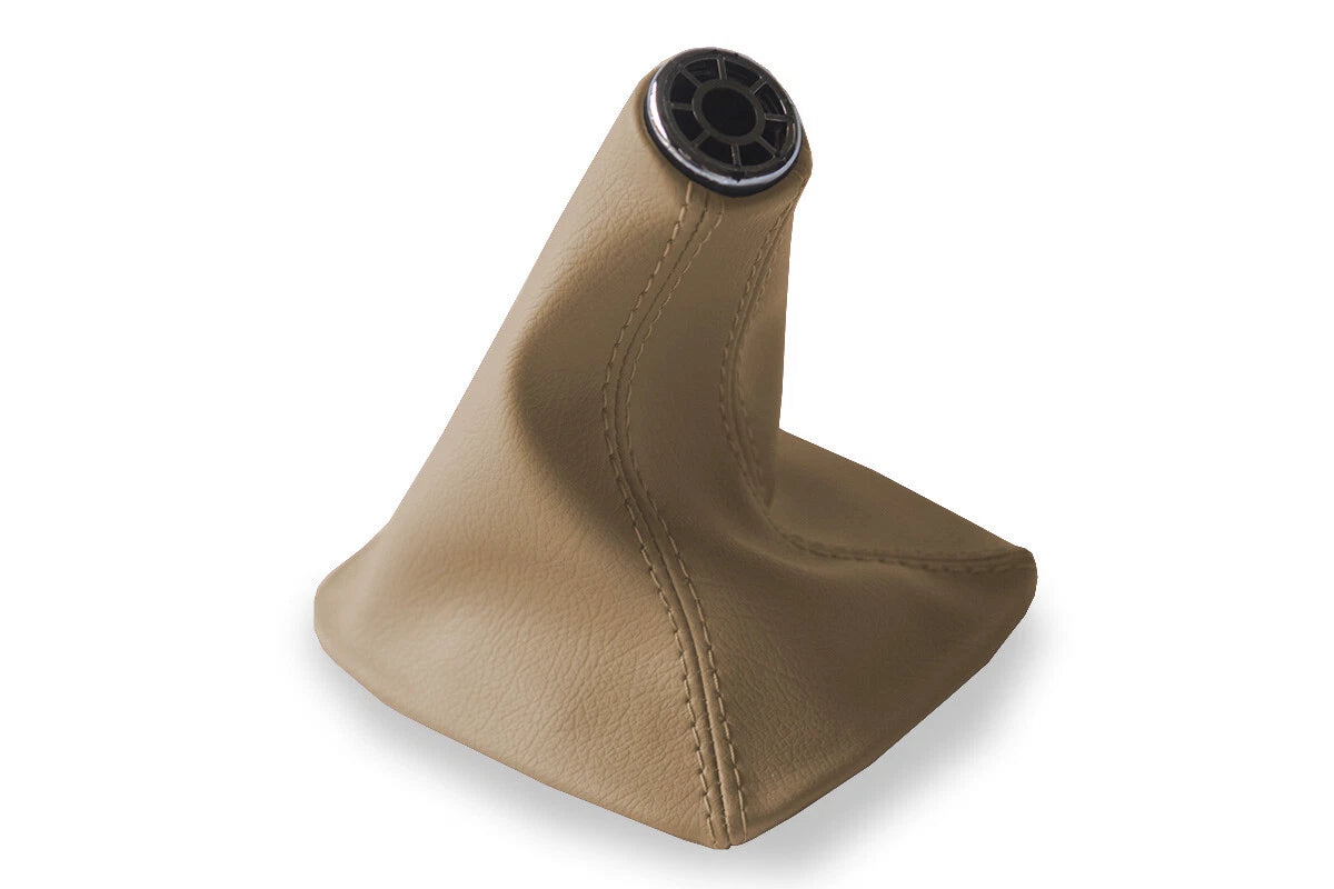 Leather Manual Shift Boot Cover for Toyota Celica (2000–2005) Beige