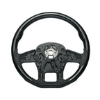 18 Inch Steering Wheel Replacement Wood Glossy Black for Peterbilt 579 (2012–2021)