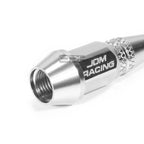 Set of 4 Silver Universal Tire Rim Air Port Dust Cover Valves Caps 45MM