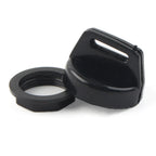 Black ABS Ignition Key Cover w/Nut for Polaris RZR XP 800-1000 Ranger Sportsman