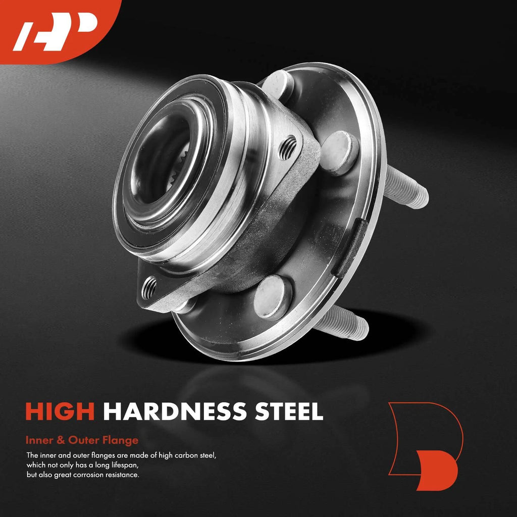 2X Wheel Hub & Bearing Assembly for Chevy Camaro (2012-2015)