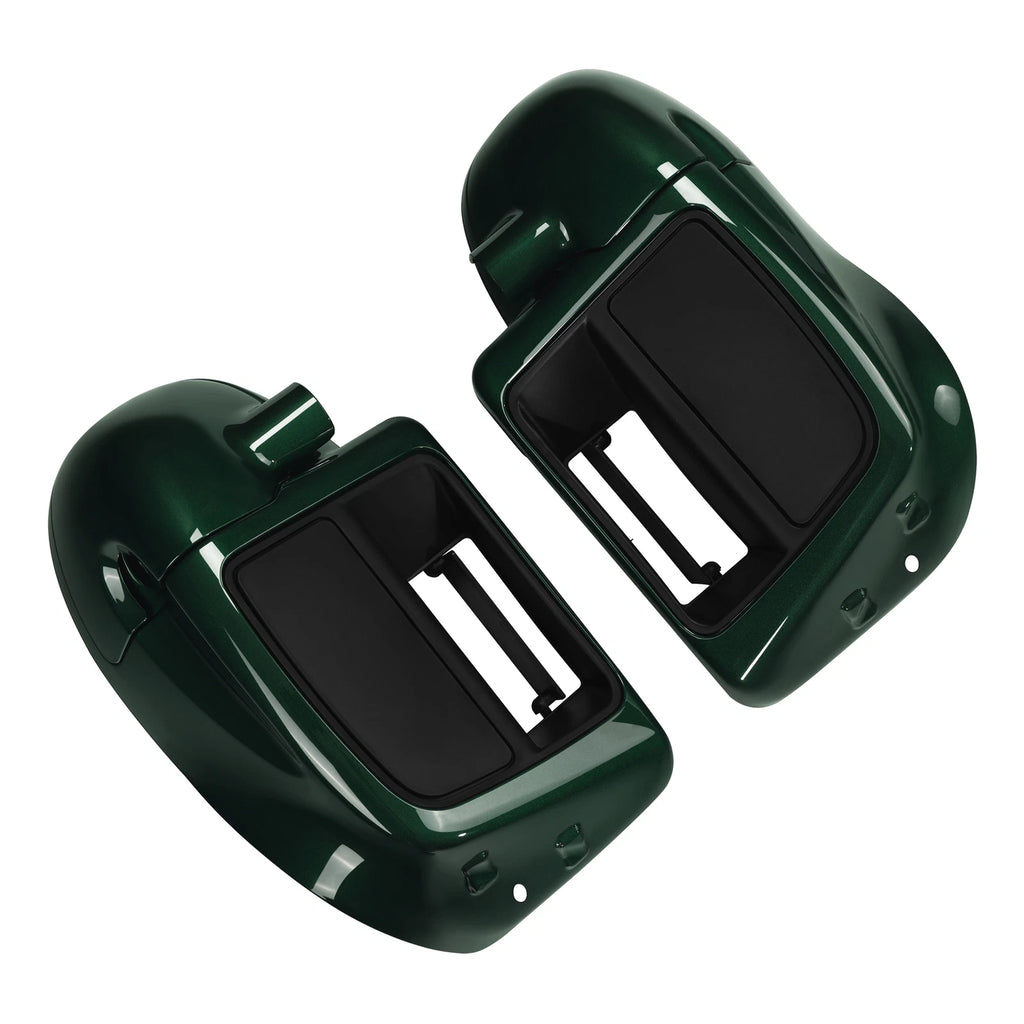Lower Vented Fairings for Harley Touring Road Glide (2014–2025) Deep Jade Pearl