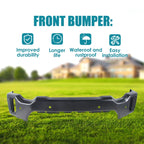 Black Steel Front Bumper for GMC Sierra 2500 HD 3500 HD (2020–2023)