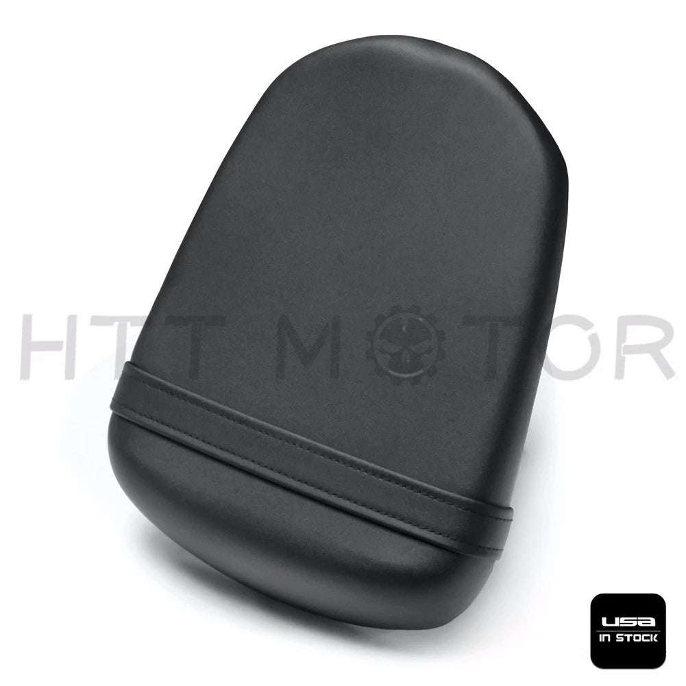 Rear Leather Pillion Passenger Seat for Suzuki GSXR 600/750 (2008–2009) Black