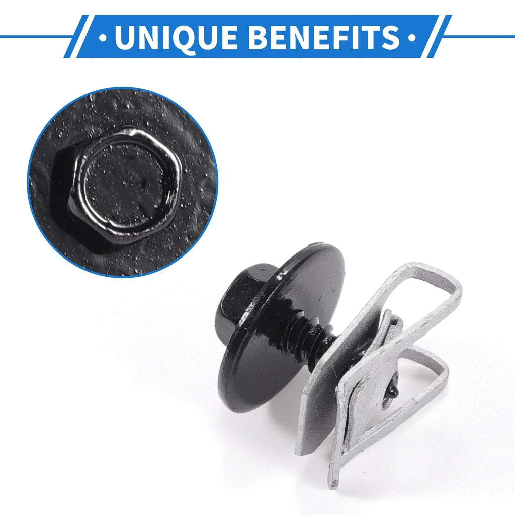 Set Car Fender Liner Splash Shield Bumper Cover Screw for BMW 1 Series M (2011)