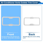 Set of 4 Air Condition Outlet Vent Trim Cover Frame for Ford Bronco (2021–2024)