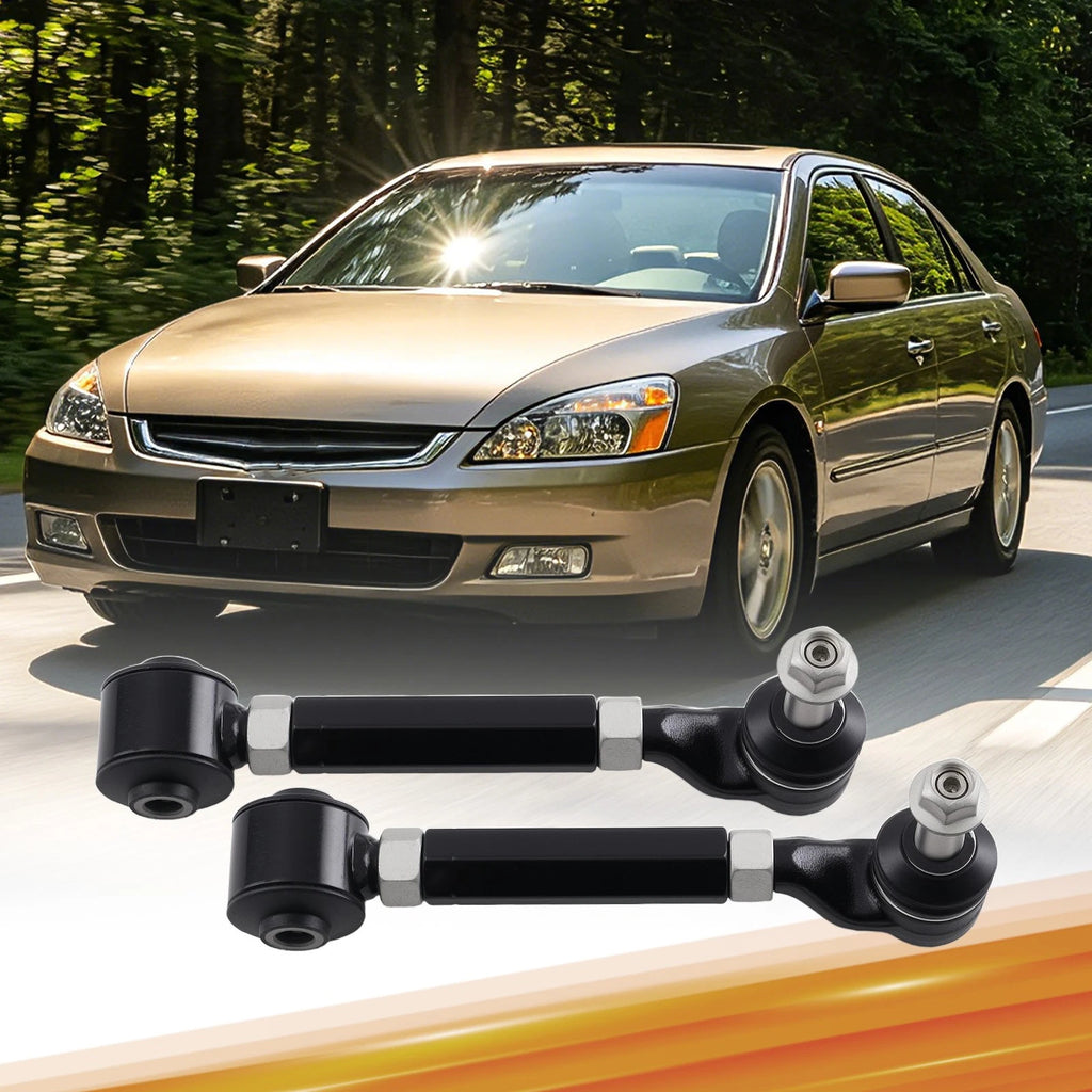 2X Adjustable Rear Camber Arms for Honda Accord (2003–2007)
