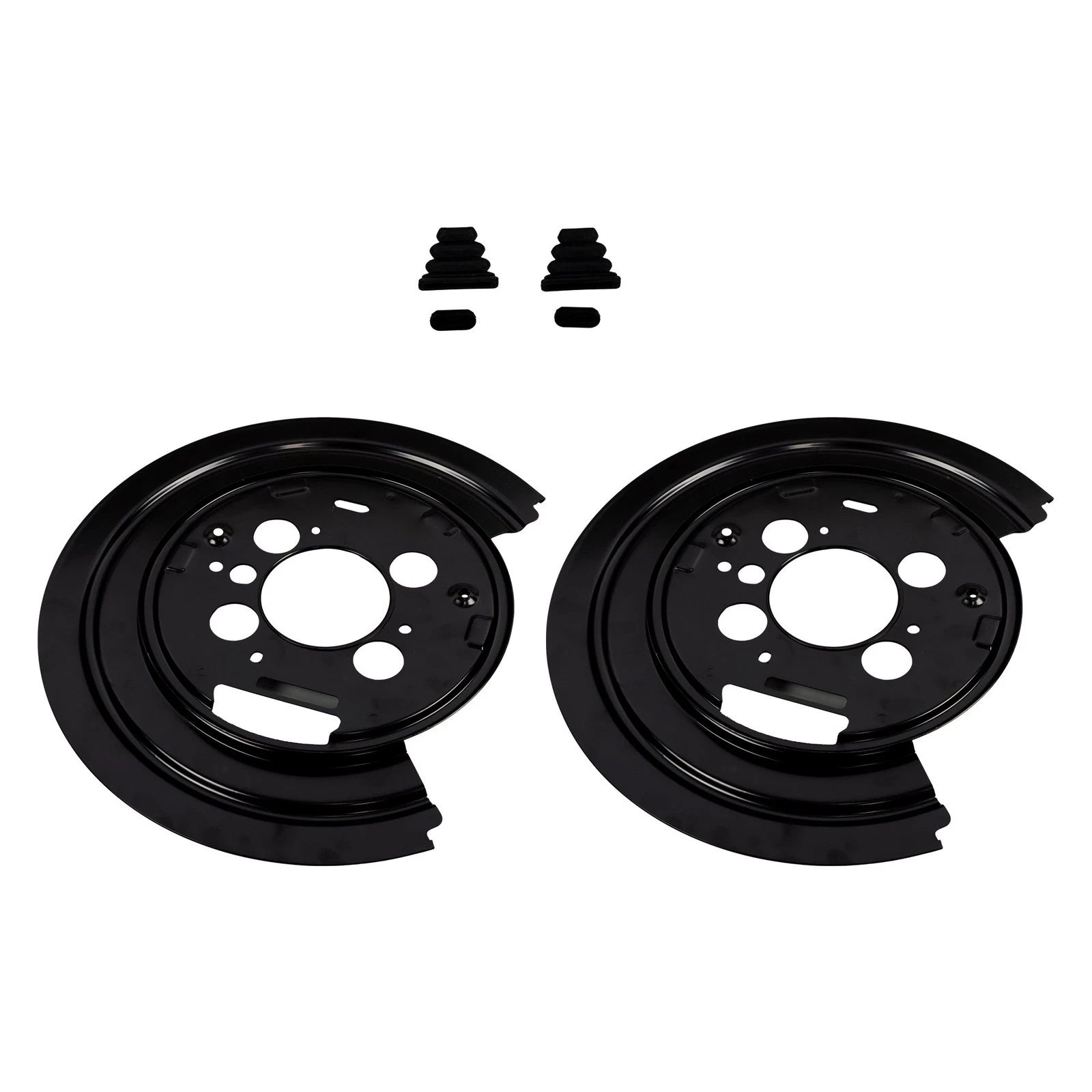Set of 2 Rear Brake Backing Plates for Dodge Ram 1500, Durango, Aspen (2002–2008)