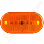 Set of 4 Red + 4 Amber 4" 6 LED Clearance Side Marker Lights for Trailer Camper