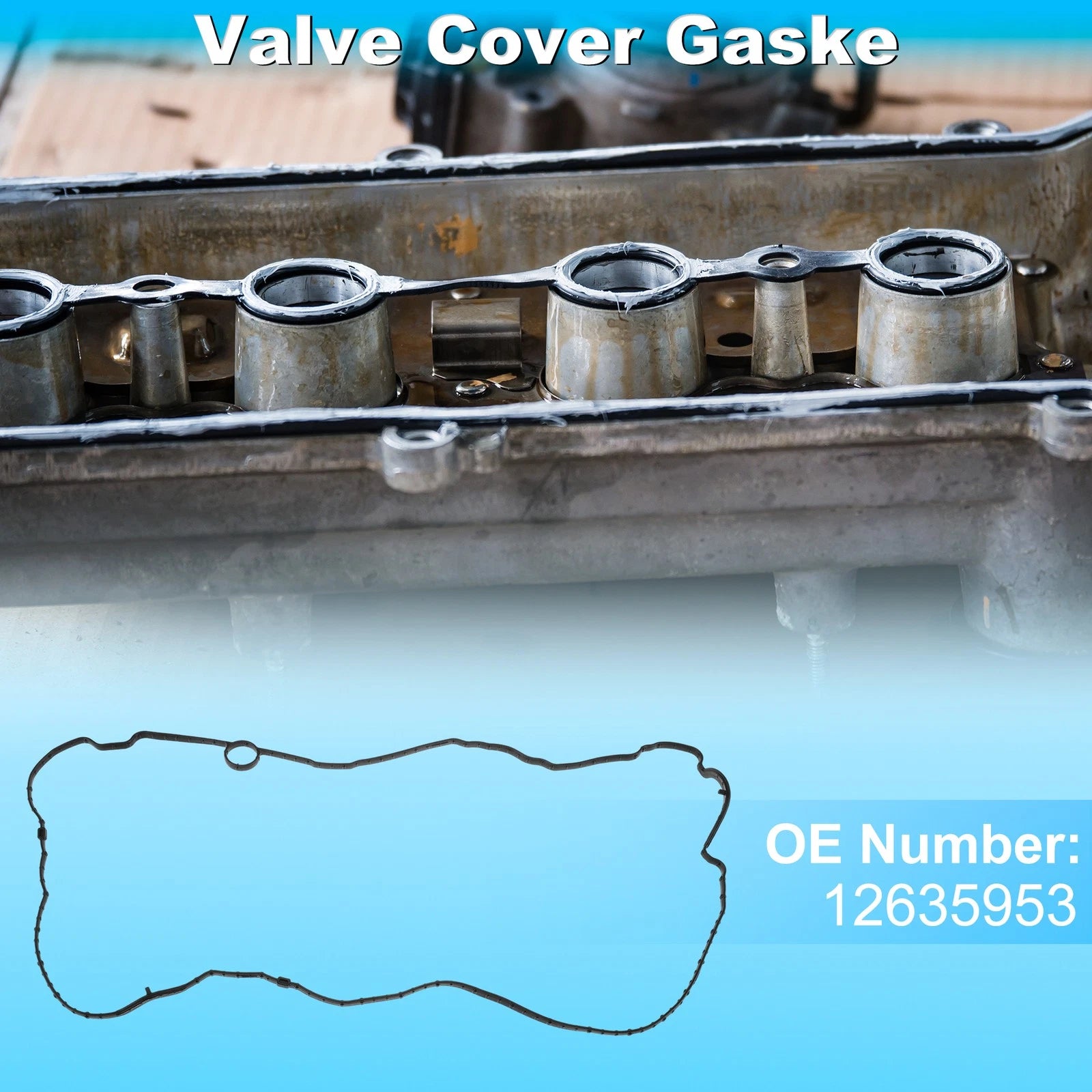 Valve Cover Gasket for Buick Lacrosse (2018–2019) NBR