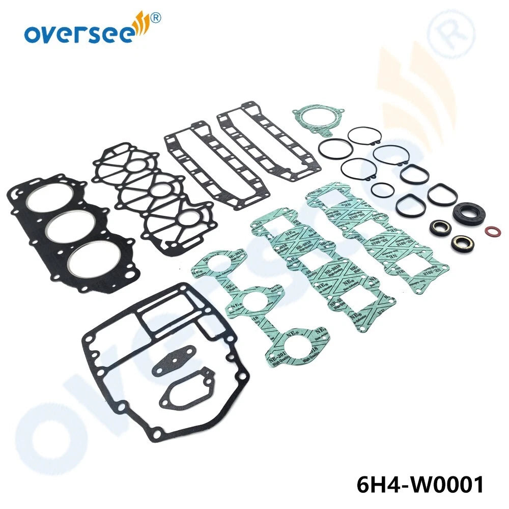 Powerhead Gasket Kit for Yamaha Outboard 3 Cylinder (6H4-W0001-01)