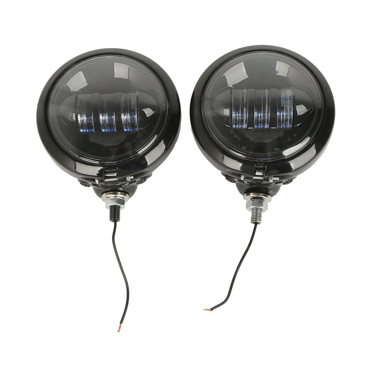 Set of 2 LED Auxiliary Spot Fog Lights for Harley Touring (2014–2023)
