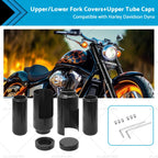 Front Fork Covers Cap for Harley Davidson Dyna (2006–2017)