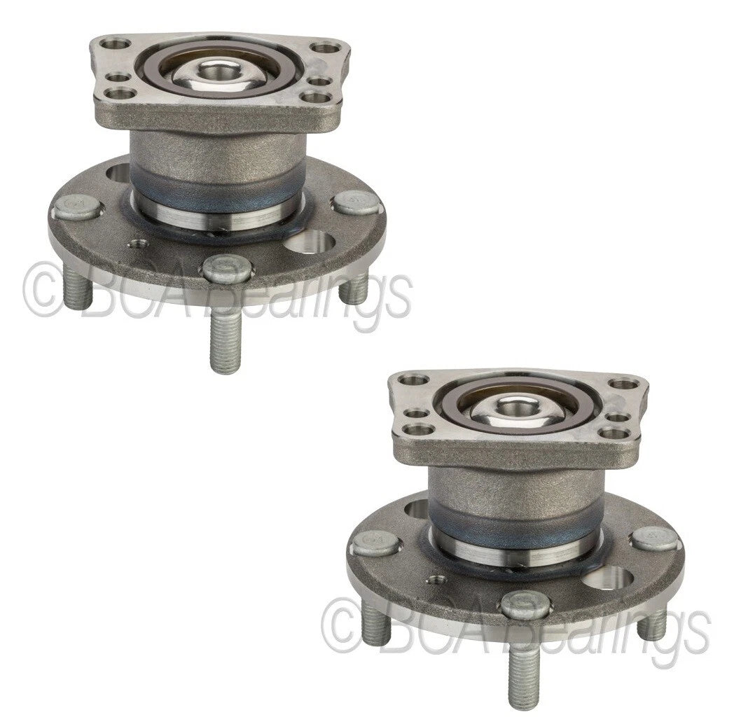 Set of 2 Rear Wheel Bearing and Hub Assemblies for Ford Fiesta (2011–2019)