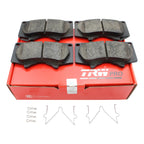 TRW Pro Front Ceramic Brake Pad Set for Toyota GX460 4Runner FJ Cruiser Sequoia Tacoma (2010–2023)
