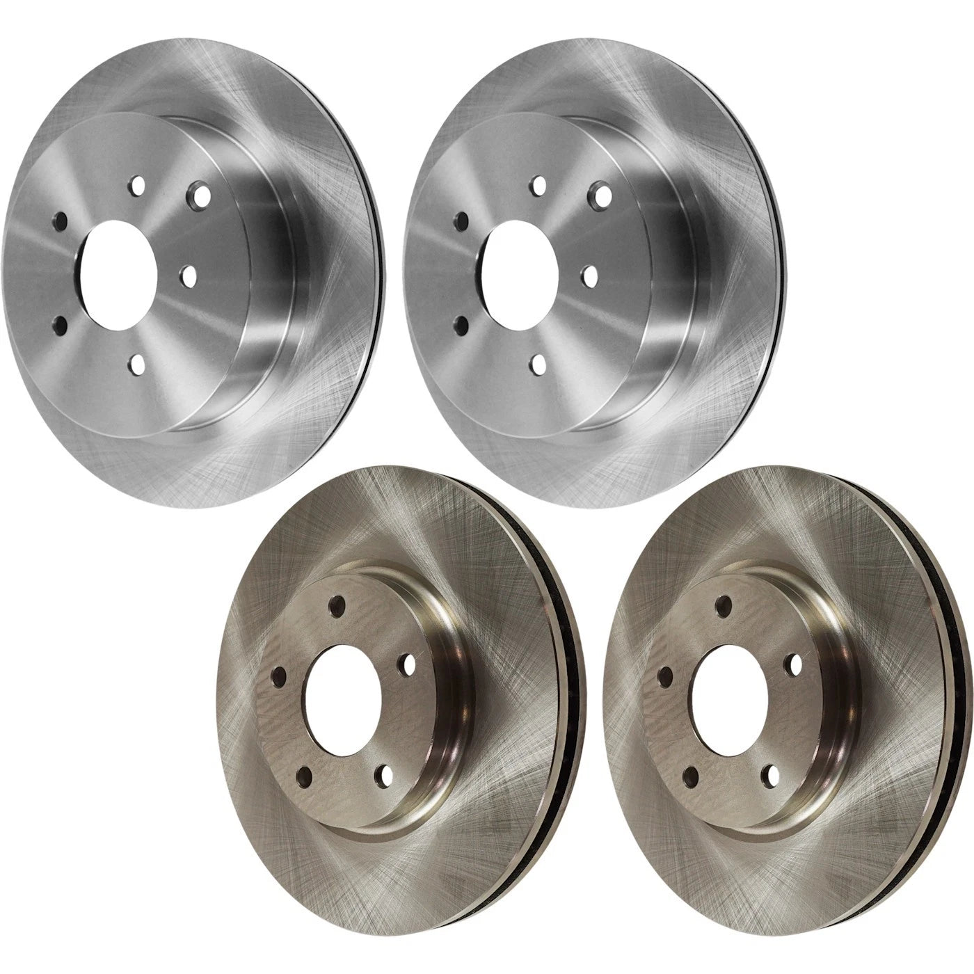 Set of 4 Brake Disc Rotors for Nissan Quest (2004–2008)