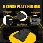 Front License Plate Tag Frame Bracket for Ford Transit-150 250 350 HD (2015–2023)