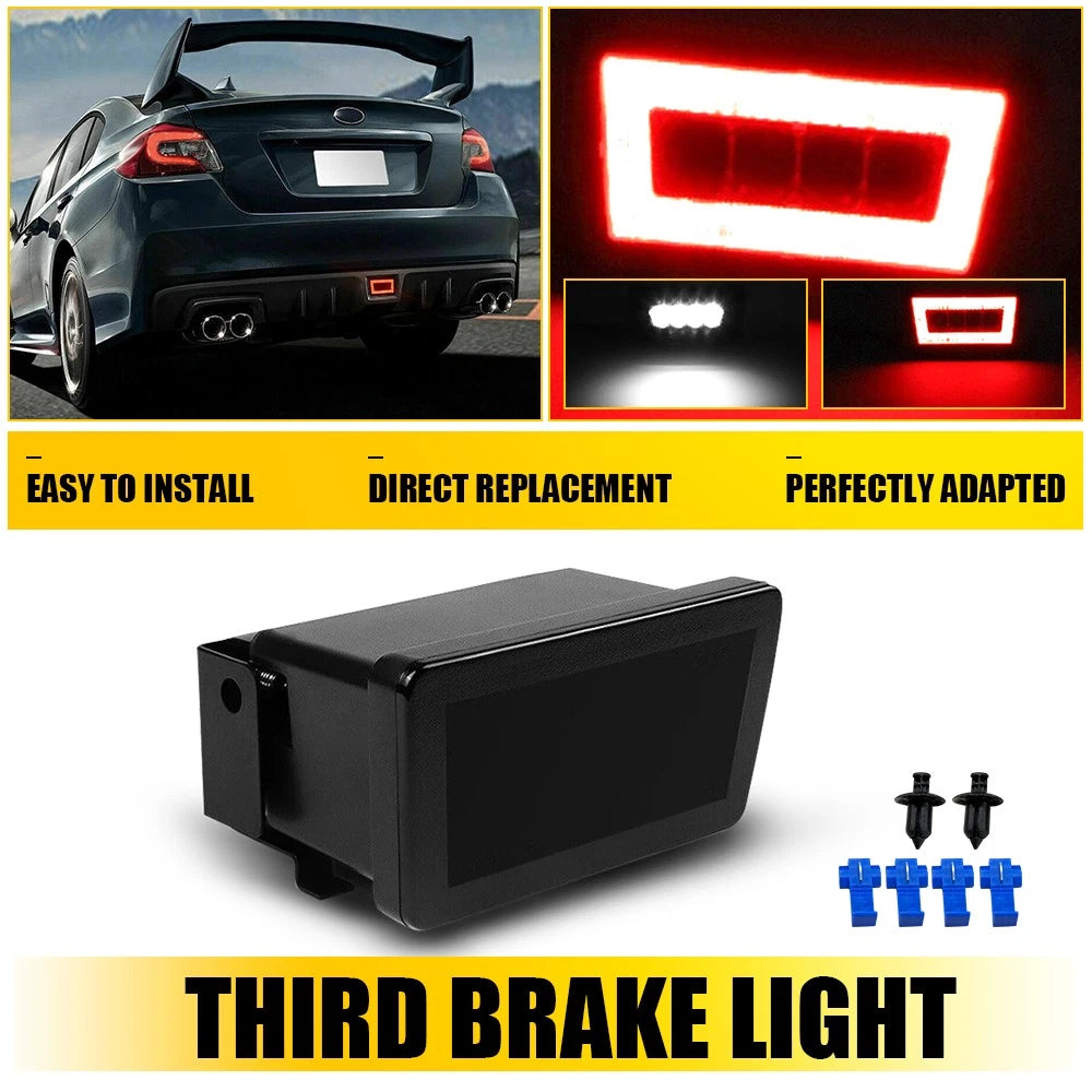 Rear LED Third Tail Brake Light for Subaru WRX/STI (2011–2021)