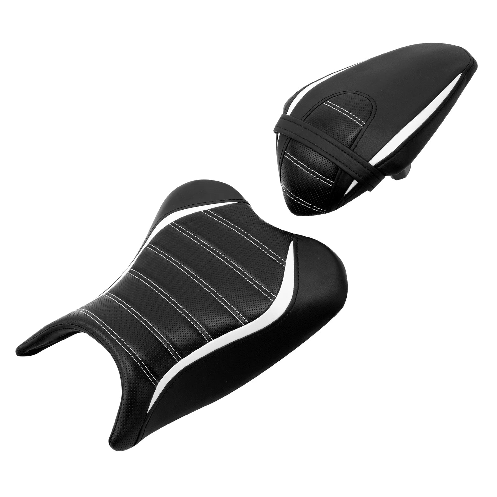 Rider Driver Passenger Seat for Kawasaki Ninja 400 Z400 (2018–2023) Black
